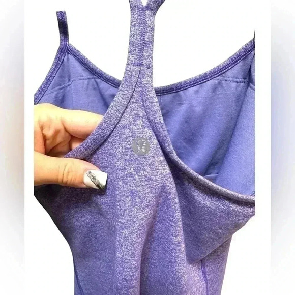 LULULEMON PURPLE POWER Y TANK TOP - Picture 3 of 3
